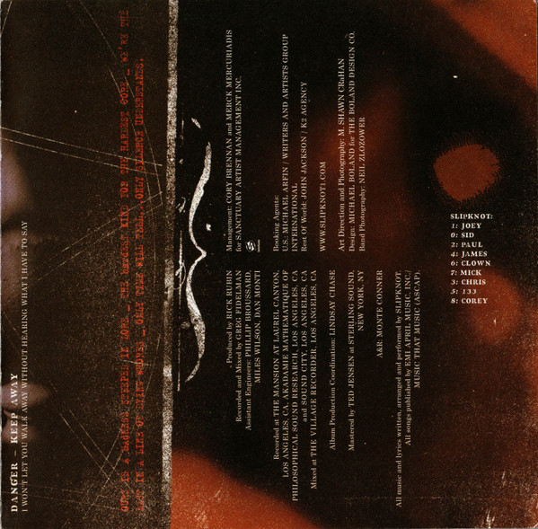Slipknot - Vol. 3: (The Subliminal Verses) (CD, Album, Enh, Ltd)