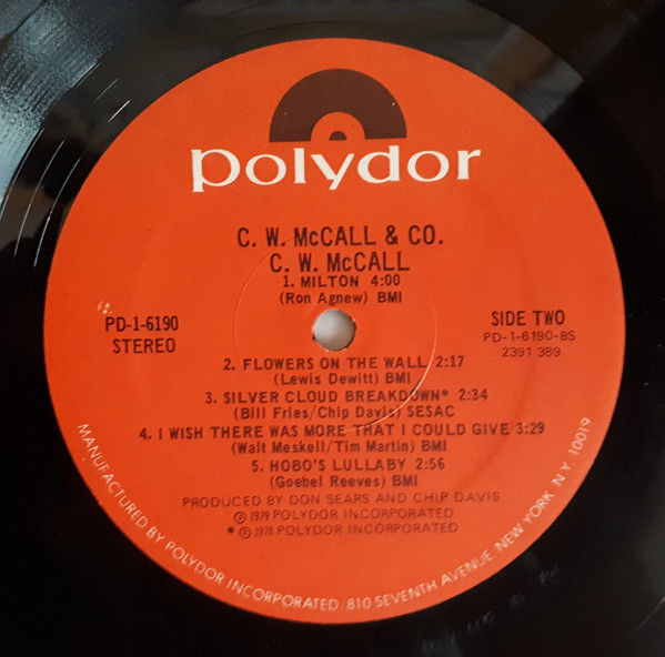 C.W. McCall - C.W. McCall & Co. (LP, Album)