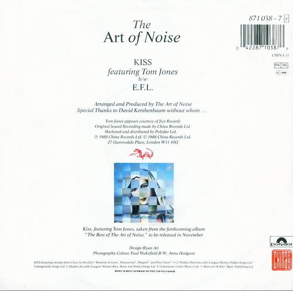The Art Of Noise Featuring Tom Jones - Kiss (7