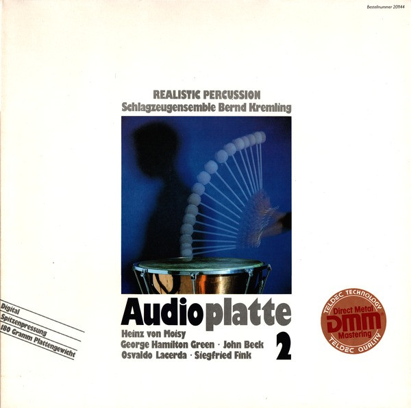 Schlagzeugensemble Bernd Kremling - Audioplatte 2: Realistic Percussion (LP, 180)
