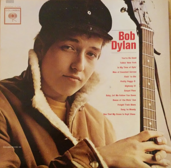 Bob Dylan - Bob Dylan (LP, Album, RE)