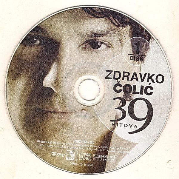 Zdravko Čolić - 39 Hitova (2xCD, Comp, RM)