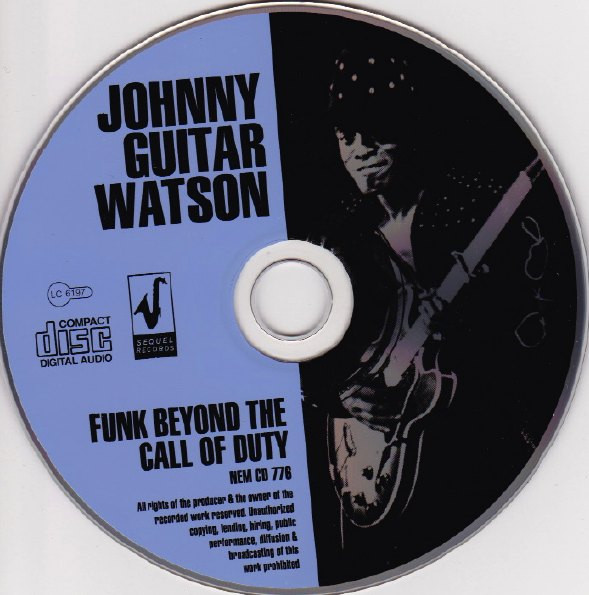Johnny Guitar Watson - Funk Beyond The Call Of Duty (CD, Album, RE)