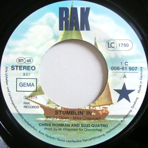 Chris Norman & Suzi Quatro - Stumblin' In (7