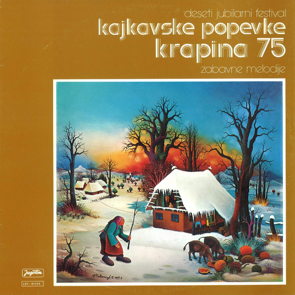 Various - Festival Kajkavske Popevke - Krapina 75  (LP, Comp)