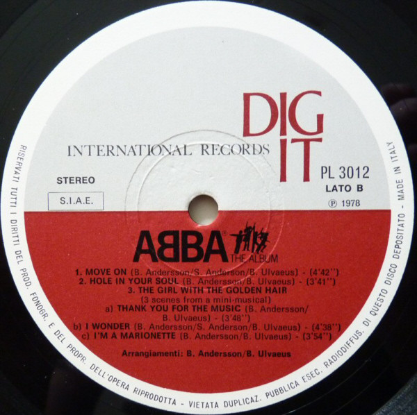 ABBA - The Album (LP, Album)