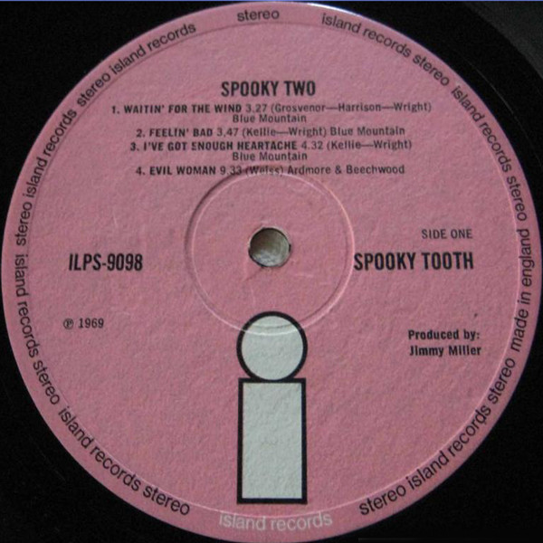 Spooky Tooth - Spooky Two (LP, Album, RP, Bro)