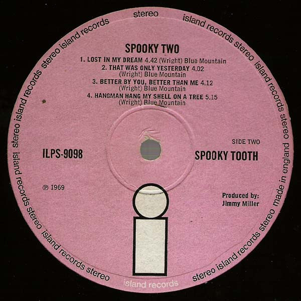 Spooky Tooth - Spooky Two (LP, Album, RP, Bro)