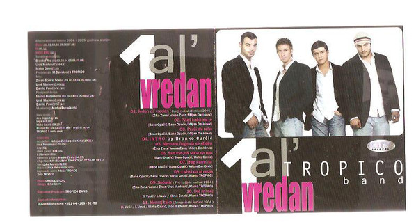 Tropico Band - 1 Al' Vredan (CD, Album)
