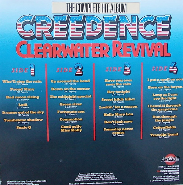 Creedence Clearwater Revival - The Complete Hit-Album (2xLP, Comp)