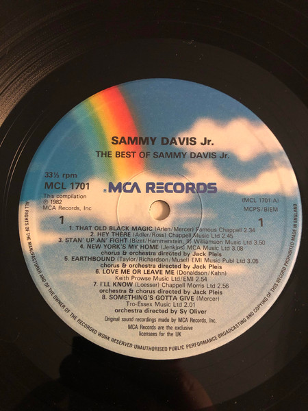 Sammy Davis Jr. - The Best Of Sammy Davis Jr (LP, Comp)