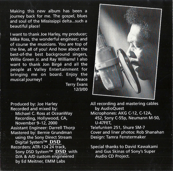 Terry Evans - Mississippi Magic (CD, Album)