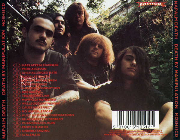 Napalm Death - Death By Manipulation (CD, Comp)