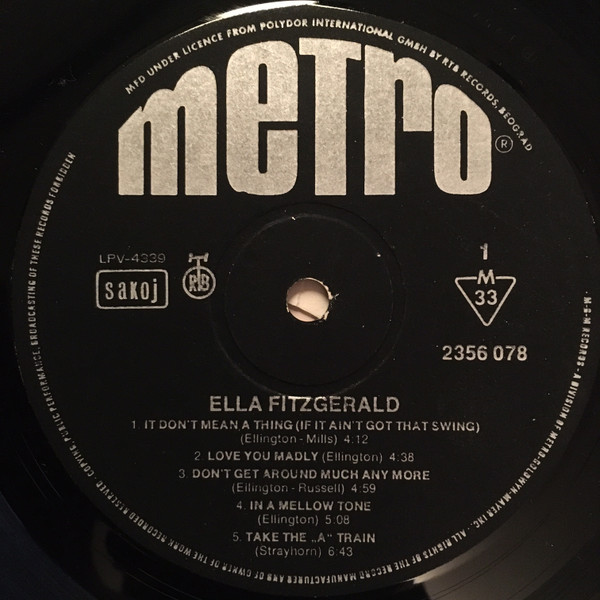 Ella Fitzgerald - Verve Jazz No. 7 (LP, Comp)