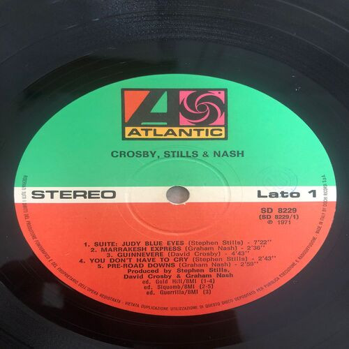 Crosby, Stills & Nash - Crosby, Stills & Nash (LP, Album, RP, Gat)