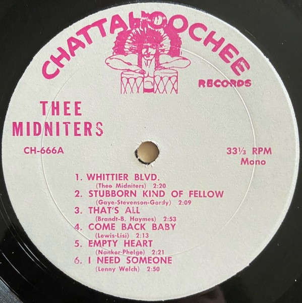Thee Midniters - Thee Midniters (LP, Album, Mono)