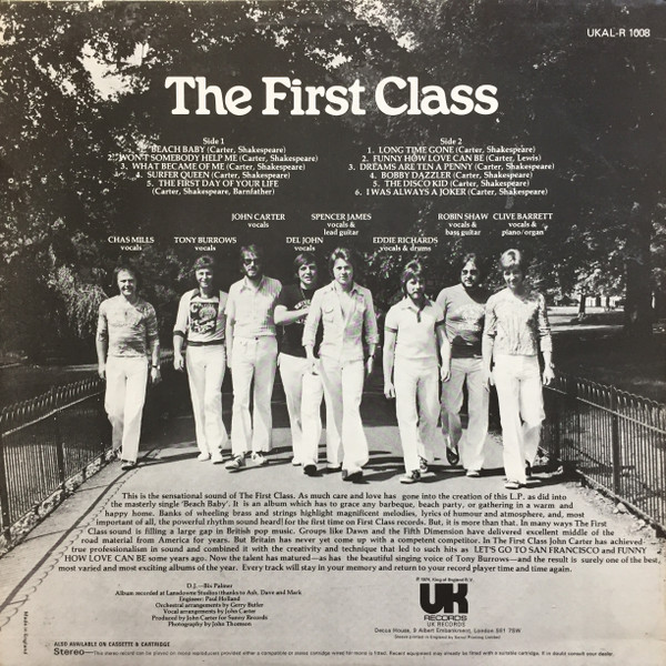 The First Class* - The First Class (LP, Album)