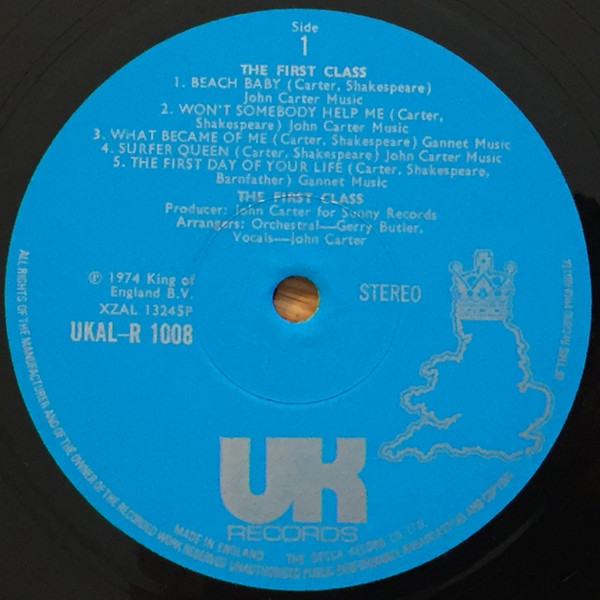 The First Class* - The First Class (LP, Album)