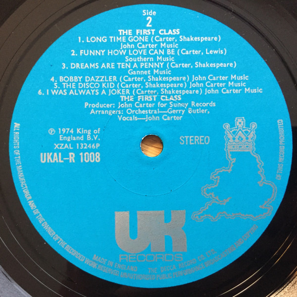 The First Class* - The First Class (LP, Album)