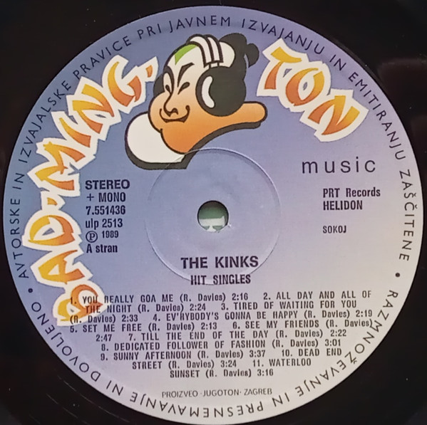 The Kinks - Hit Singles (LP, Comp)