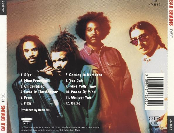 Bad Brains - Rise (CD, Album)