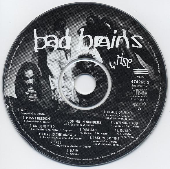 Bad Brains - Rise (CD, Album)