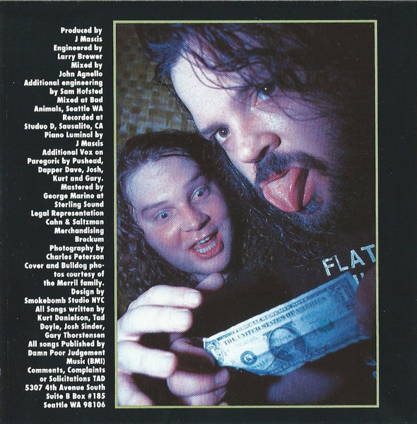 Tad - Inhaler (CD, Album)
