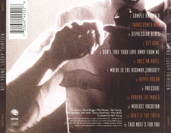 Neil Young - Lucky Thirteen (CD, Album)