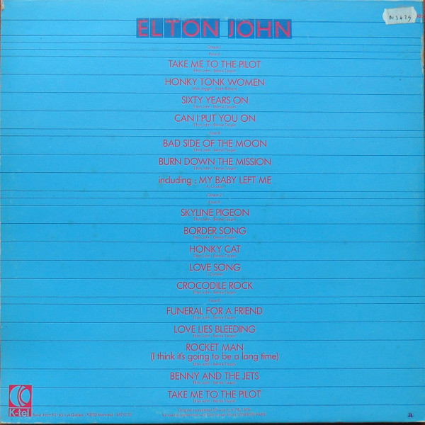 Elton John - Recital - In Concert (2xLP, Comp, Gat)