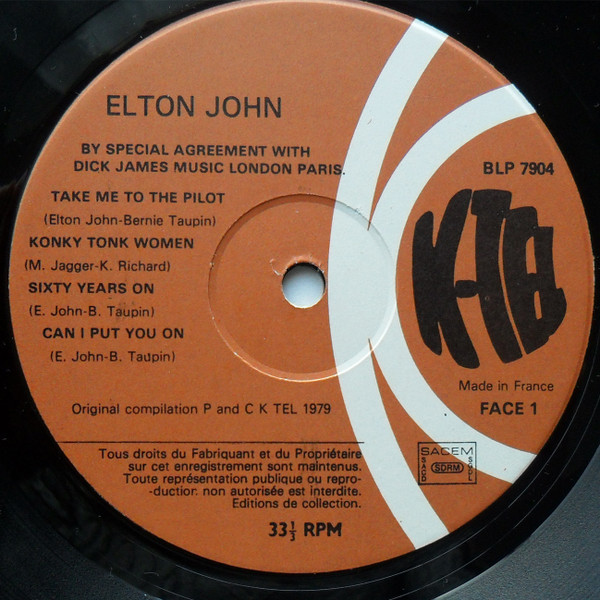 Elton John - Recital - In Concert (2xLP, Comp, Gat)