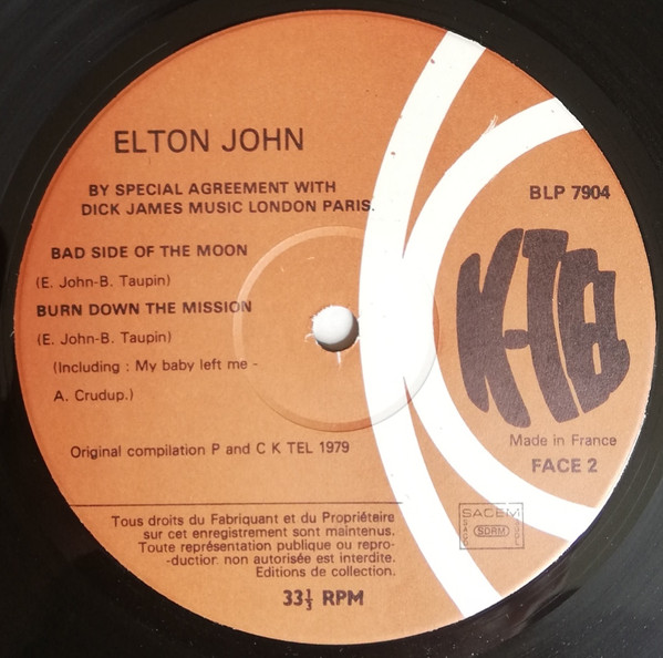 Elton John - Recital - In Concert (2xLP, Comp, Gat)