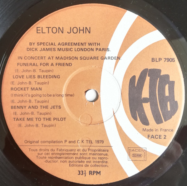 Elton John - Recital - In Concert (2xLP, Comp, Gat)