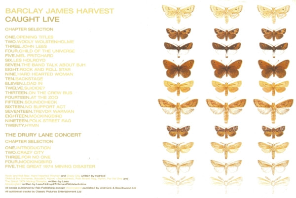 Barclay James Harvest - Caught Live (DVD, RE, PAL)