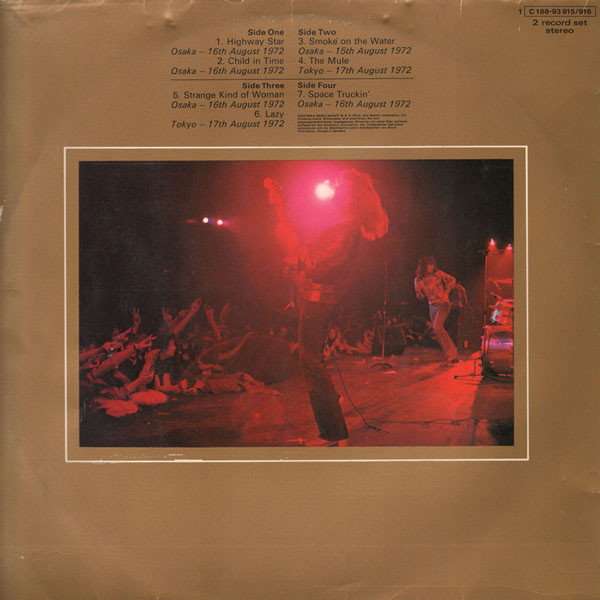 Deep Purple - Made In Japan (2xLP, Album, Gat)