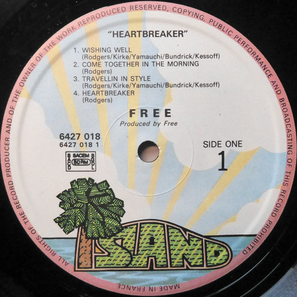 Free - Heartbreaker (LP, Album)