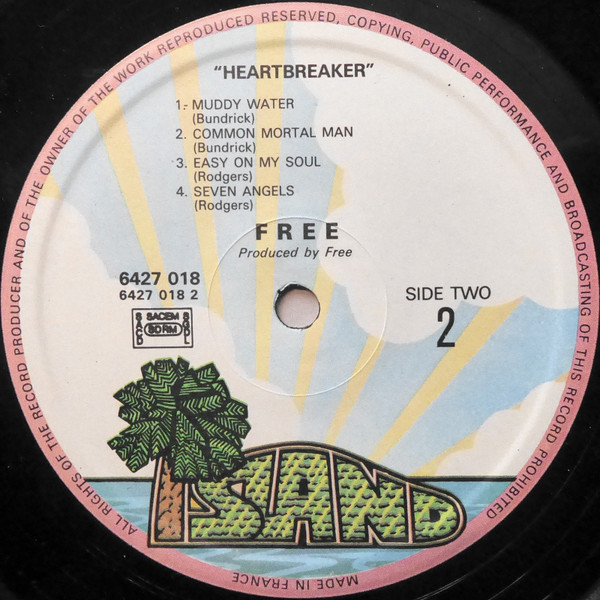 Free - Heartbreaker (LP, Album)