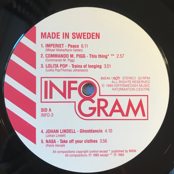 Various - Made In Sweden (LP, Comp)