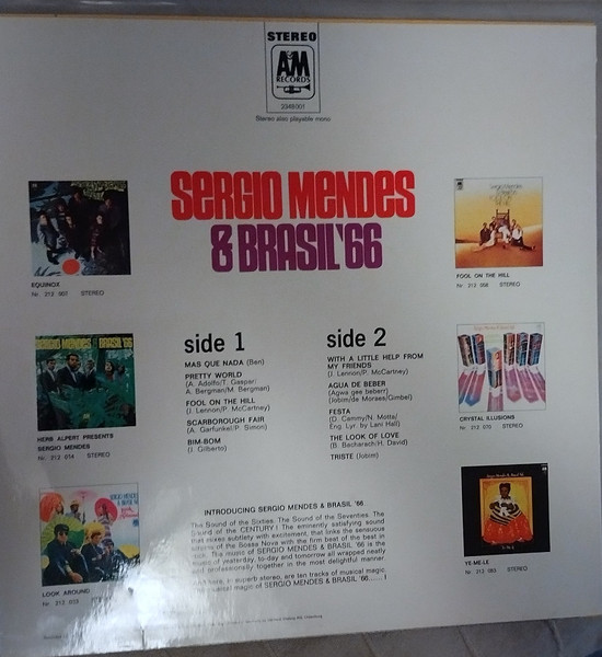Sérgio Mendes & Brasil '66 - Sergio Mendes & Brasil '66 (LP, Comp)