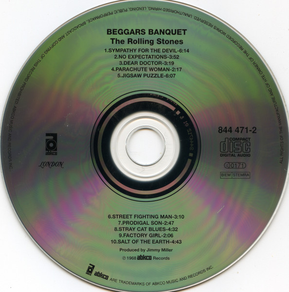 The Rolling Stones - Beggars Banquet (CD, Album, RE, RM)