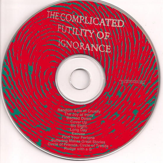 Fudge Tunnel - The Complicated Futility Of Ignorance (CD, Album)