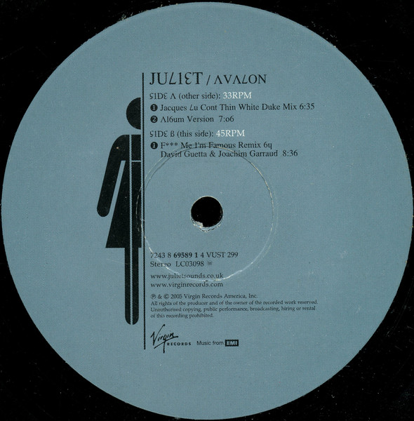 Juliet - Avalon (12