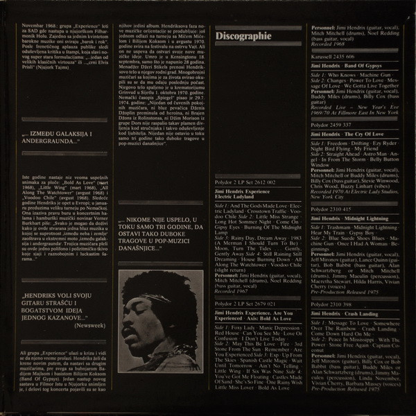 Jimi Hendrix - The Story Of Jimi Hendrix (2xLP, Comp)