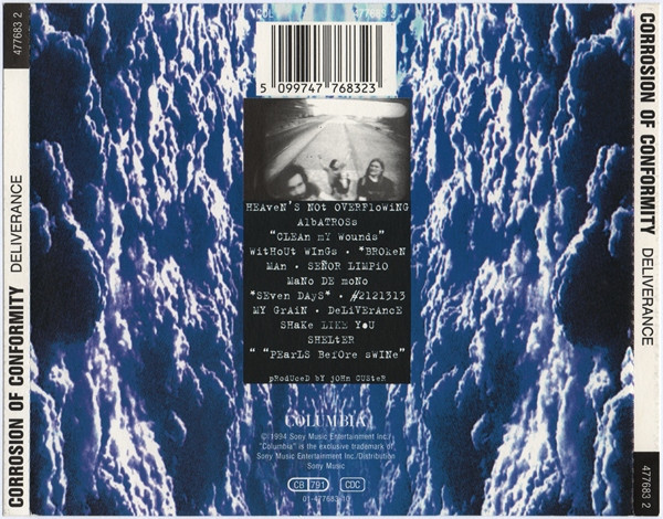 Corrosion Of Conformity - Deliverance (CD, Album)