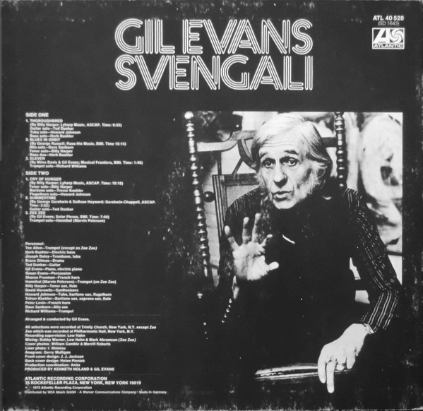 Gil Evans - Svengali (LP, Album)