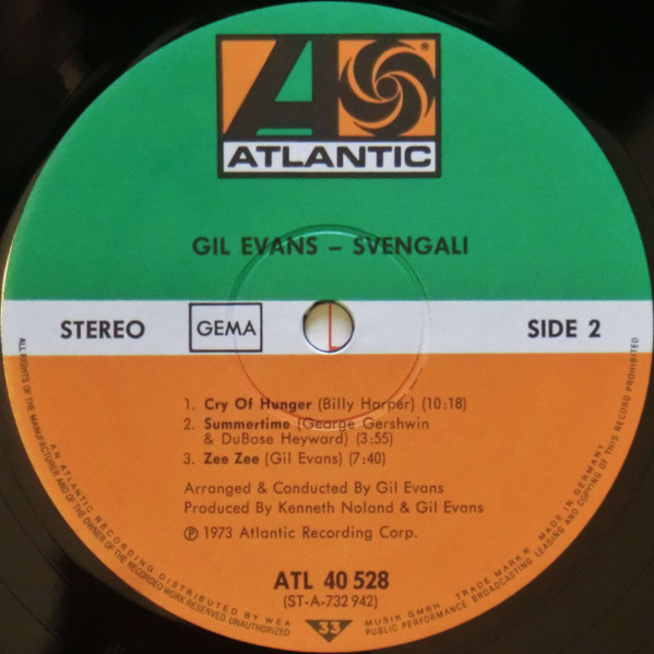 Gil Evans - Svengali (LP, Album)