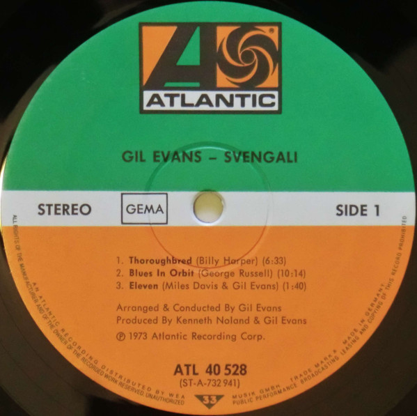 Gil Evans - Svengali (LP, Album)