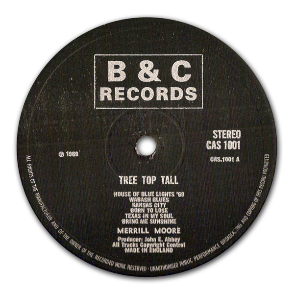 Merrill Moore - Tree Top Tall (LP, Album)
