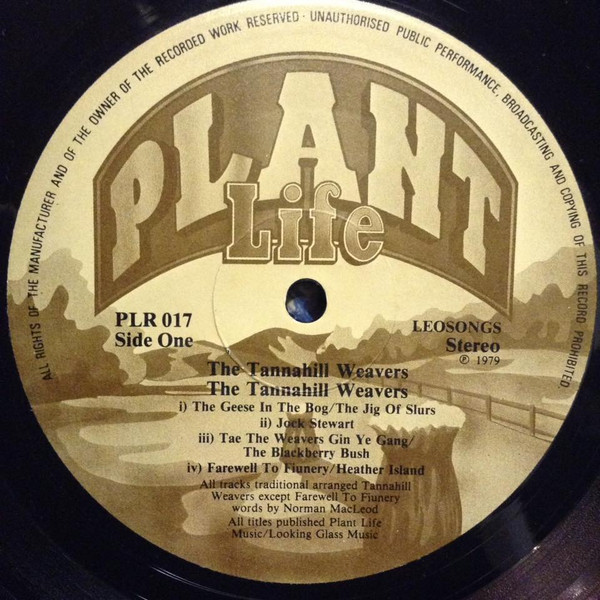 The Tannahill Weavers - The Tannahill Weavers (LP)