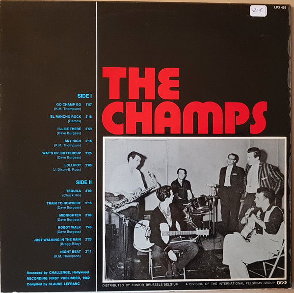The Champs - Go Champs Go! (LP, Comp, RE)