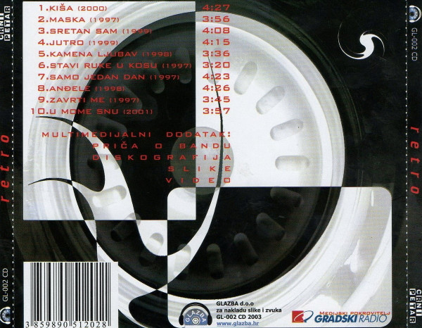 Crni Petar - Retro (CD, Comp, Enh)